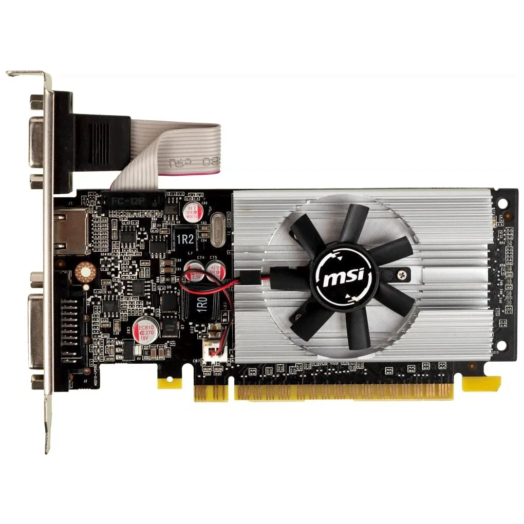 Видеокарта MSI NVIDIA GeForce GT 210, 1Gb DDR3-0