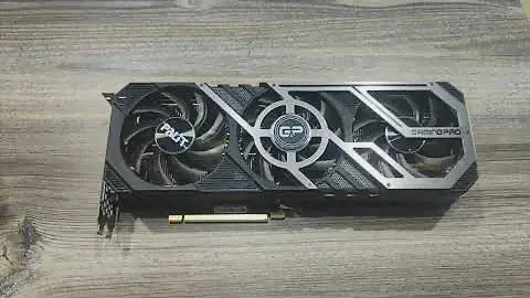 Установка медной пластины на PALIT 3080 Gaming Pro
