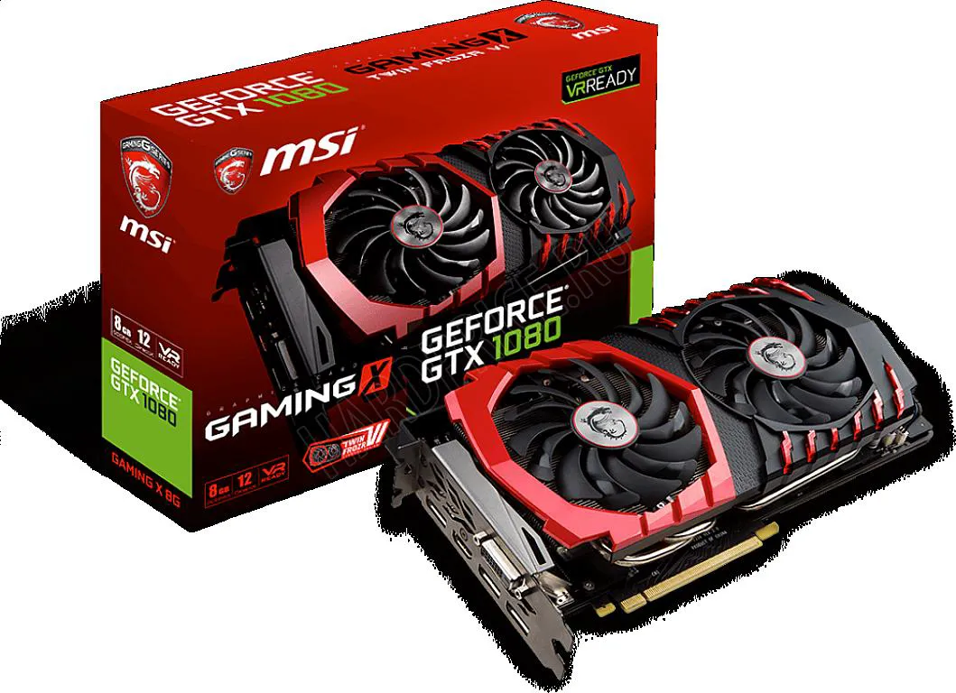 Видеокарта nVidia GeForce GTX 1080 MSI TwinFrozr VI PCI-E 8192Mb (GTX 1080 GAMING X 8G)
