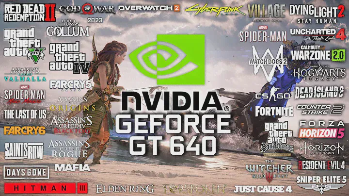 GT 640 in 2023 - Test in 40 Games