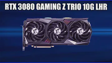 Видеокарта MSI GeForce RTX 3080 GAMING Z TRIO 10G LHR