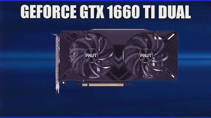 Видеокарта Palit GeForce GTX 1660 Ti Dual (NE6166T018J9-1160C)