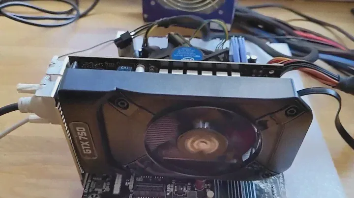 Видеокарта Palit GeForce GTX 750 StormX 2GB GDDR5 (NE5X75001341-1073F) БУ