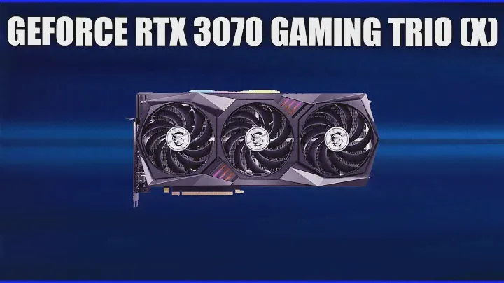 Видеокарта MSI GeForce RTX 3070 GAMING TRIO (X)
