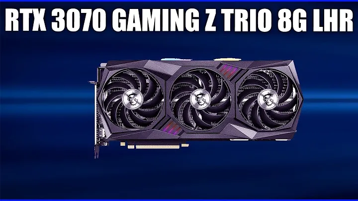 Видеокарта MSI GeForce RTX 3070 GAMING Z TRIO 8G LHR