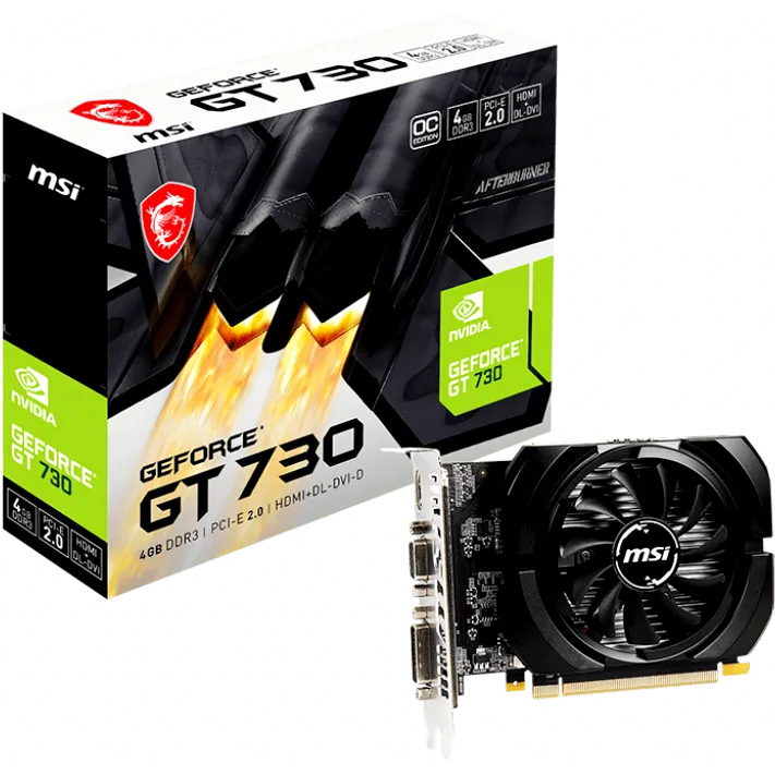 Видеокарта NVIDIA GeForce GT 730 MSI 4Gb (N730K-4GD3/OCV1)-3