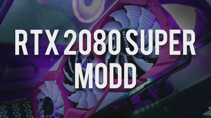 Modding Nvidia RTX 2080 Super Gigabyte Windforce OC 8G