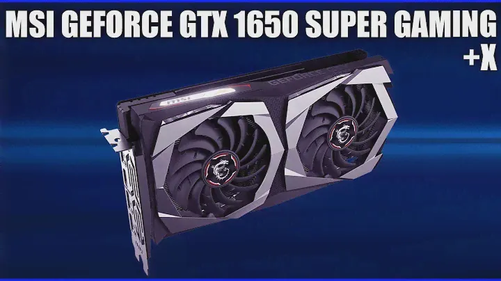 Видеокарта MSI GEFORCE GTX 1650 SUPER GAMING (X)