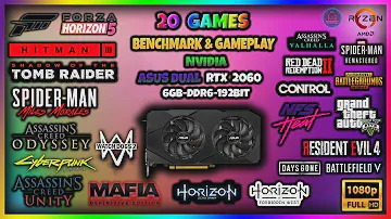 RTX 2060 1080p Gaming in 2024! Top 20 Games Benchmarked & Gameplay