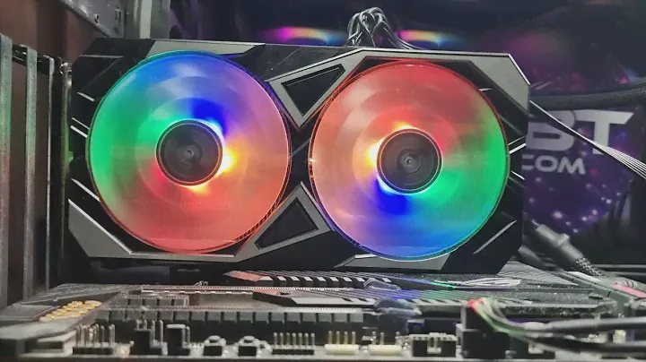 KFA2 GeForce RTX 3050 EX - Запуск