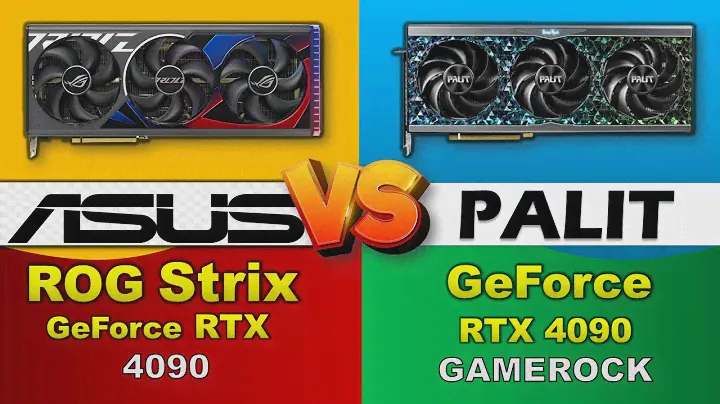 PALIT GEFORCE RTX 4090 GAMEROCK VS ASUS ROG STRIX GEFORCE RTX 4090