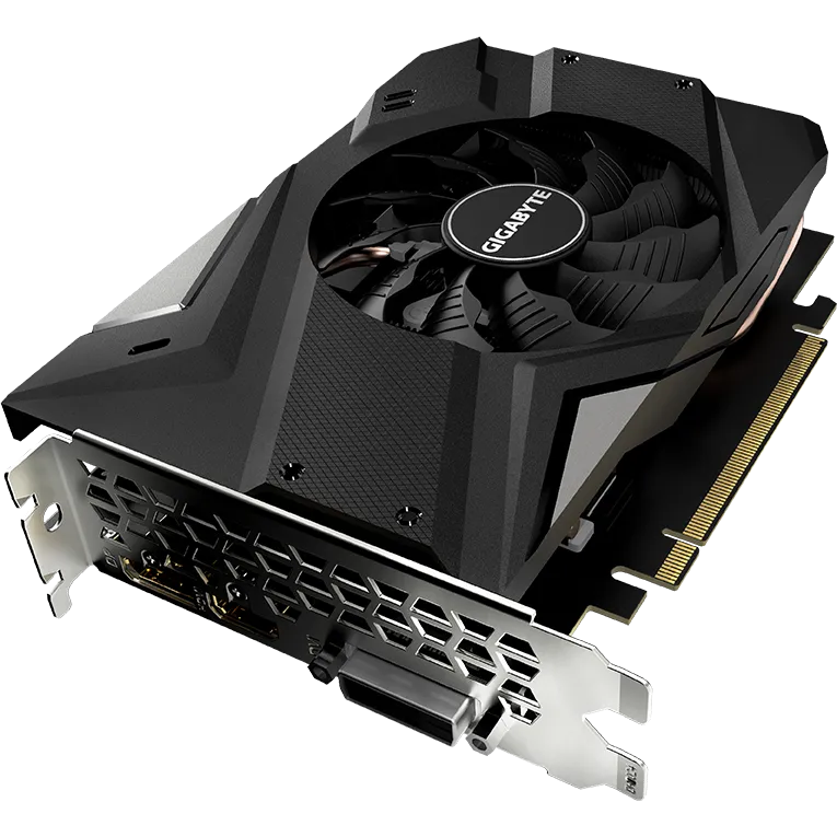Видеокарта NVIDIA GeForce GTX 1650 Gigabyte 4Gb (GV-N1656OC-4GD V4)-1