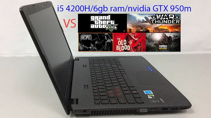 Asus Gl552J или что потянет GTX950m